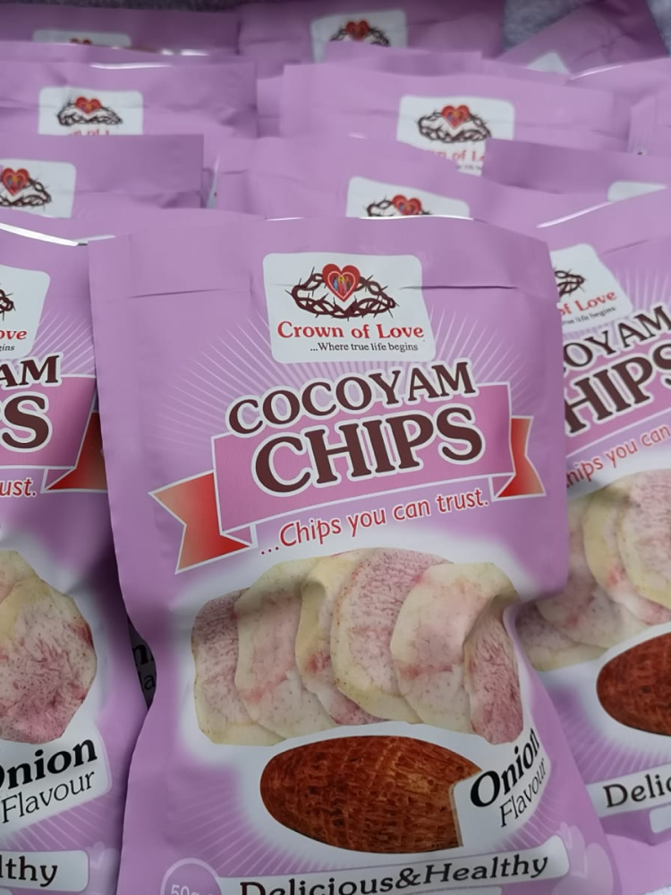 Cocoyam Chips x 12 (600g)